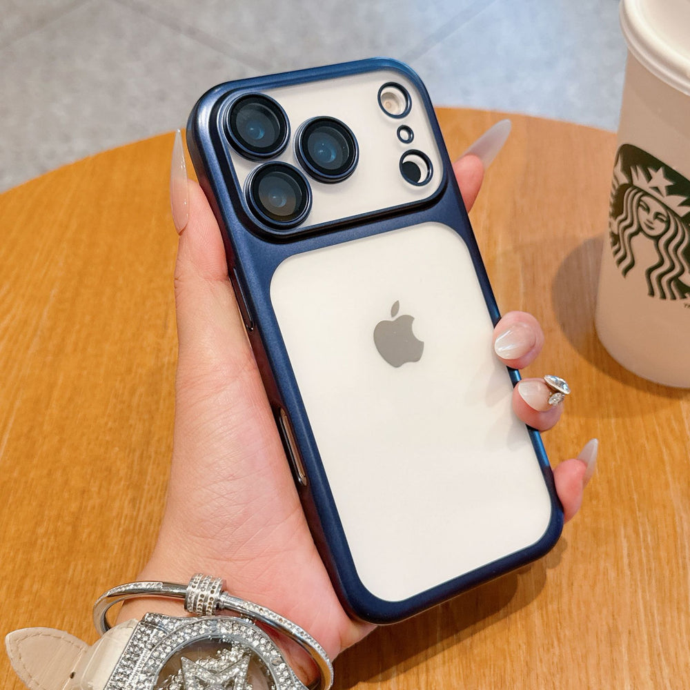 Tiktok viral pc instant transformation case, compatible with apple 17 pro max, transparent phone case, iphone 16 phone protective cover
