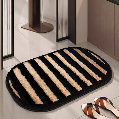 Bathroom absorbent mat, bathroom floor mat, for home door entrance non-slip foot mat, toilet bathroom quick-drying carpet door mat
