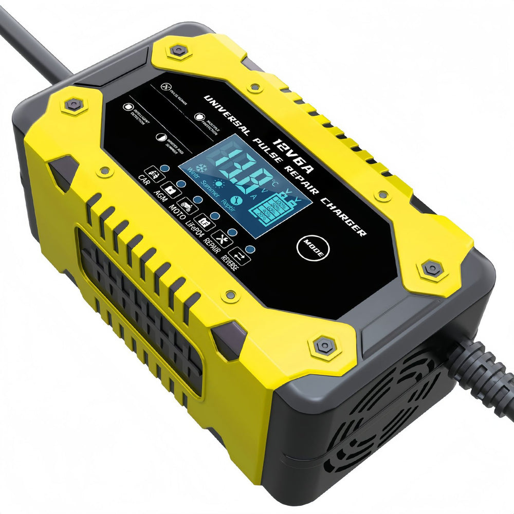 Car battery charger 12v6a motorcycle charger 14.6v battery charger battery charger