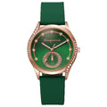 Wholesale manufacturer of cross-border e-commerce hot-selling "little green watch" quartz watches, silicone ladies' quartz watches for students
