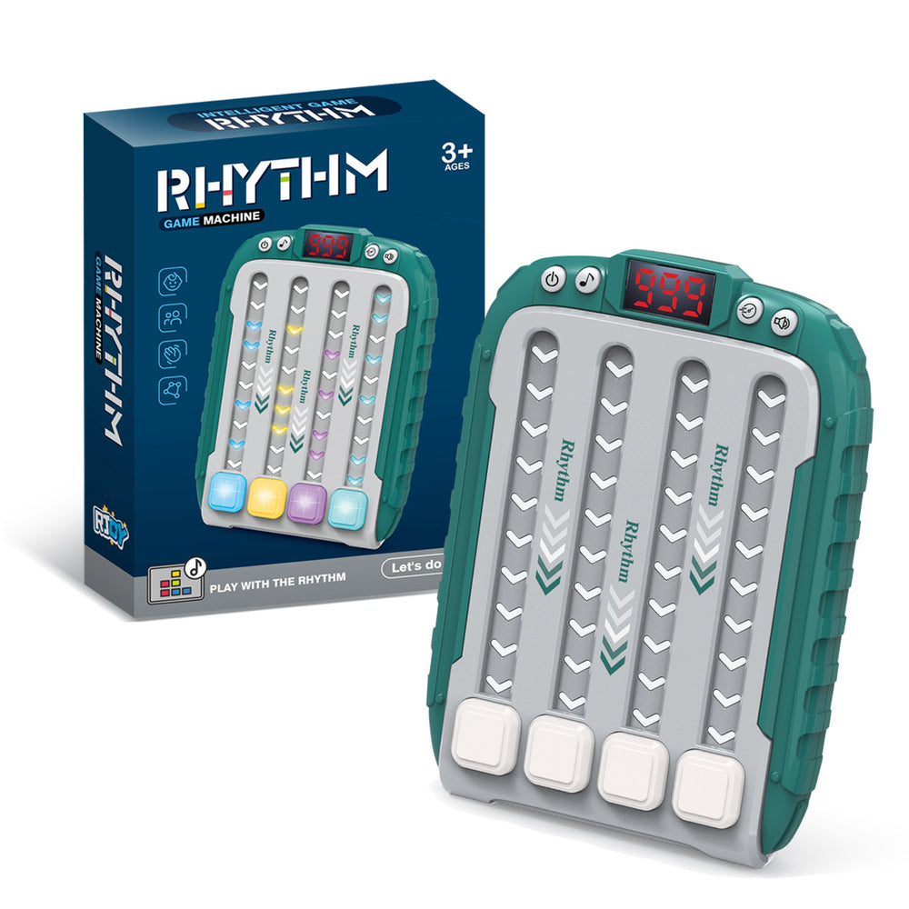 hot-selling music rhythm game console - educational toy for kids ages 6-12 - brain training, stress relief, and challenge for boys