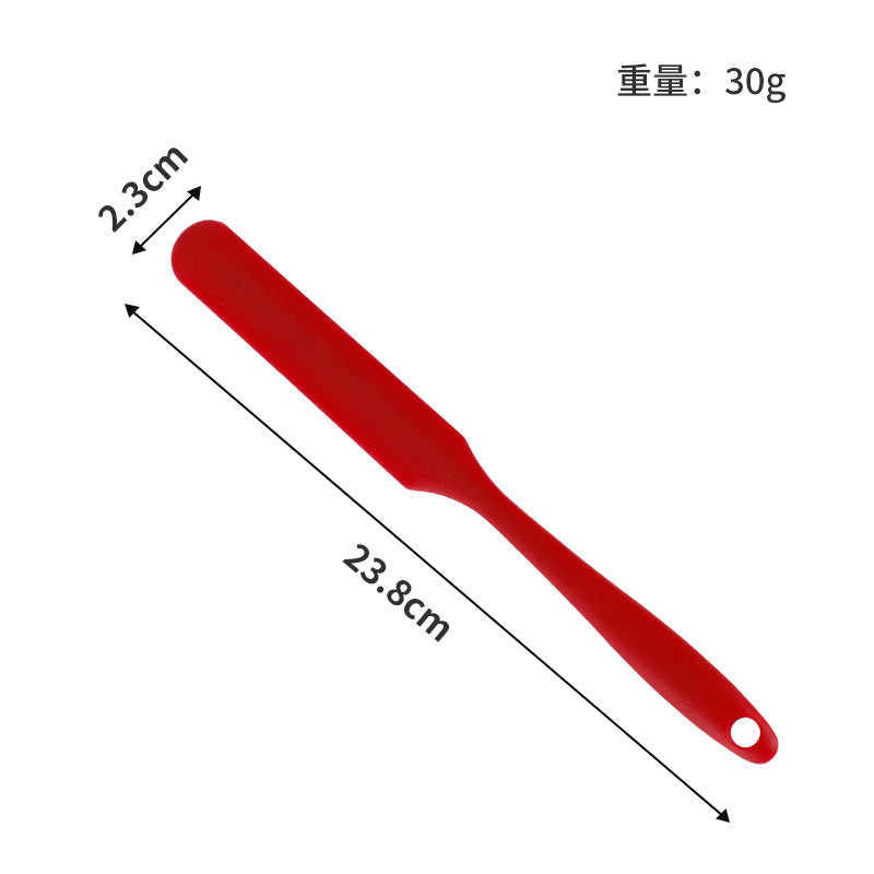 hot-selling integrated silicone spatula, cream mixing baking spatula, cake demoulding baking knife, high temperature resistant for home