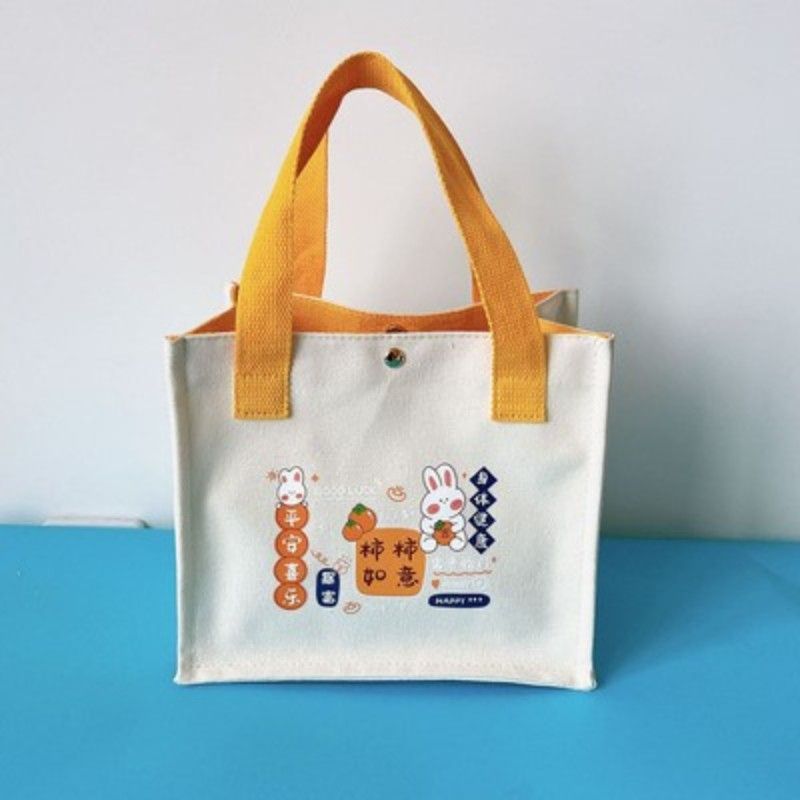 New arrival canvas bag shishi ruyi satchel bag small square bag fashioncasualcute lunch bag satchel bag hand bag