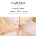 New foldable food cover for home use - multi-purpose tabletop lid for leftovers, multi-layer design, mosquito and fly protection