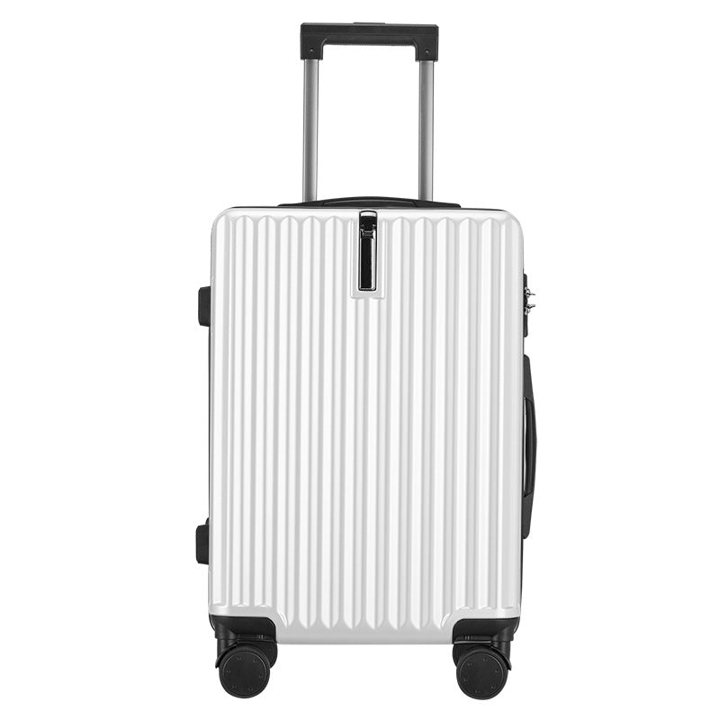 Cross-border three-piece trolley case,  boarding travel zipper case, universal wheel suitcase, anti-theft password box manufacturer