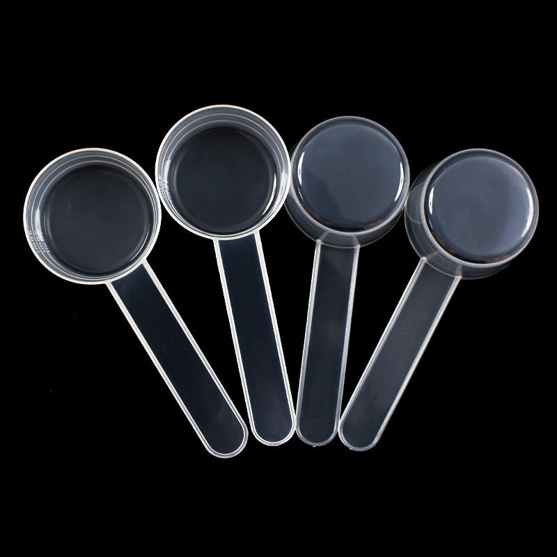 Mask powder spoon 30ml plastic measuring spoon laundry detergent powder fertilizer feed pesticide measuring spoon filled with water 30g