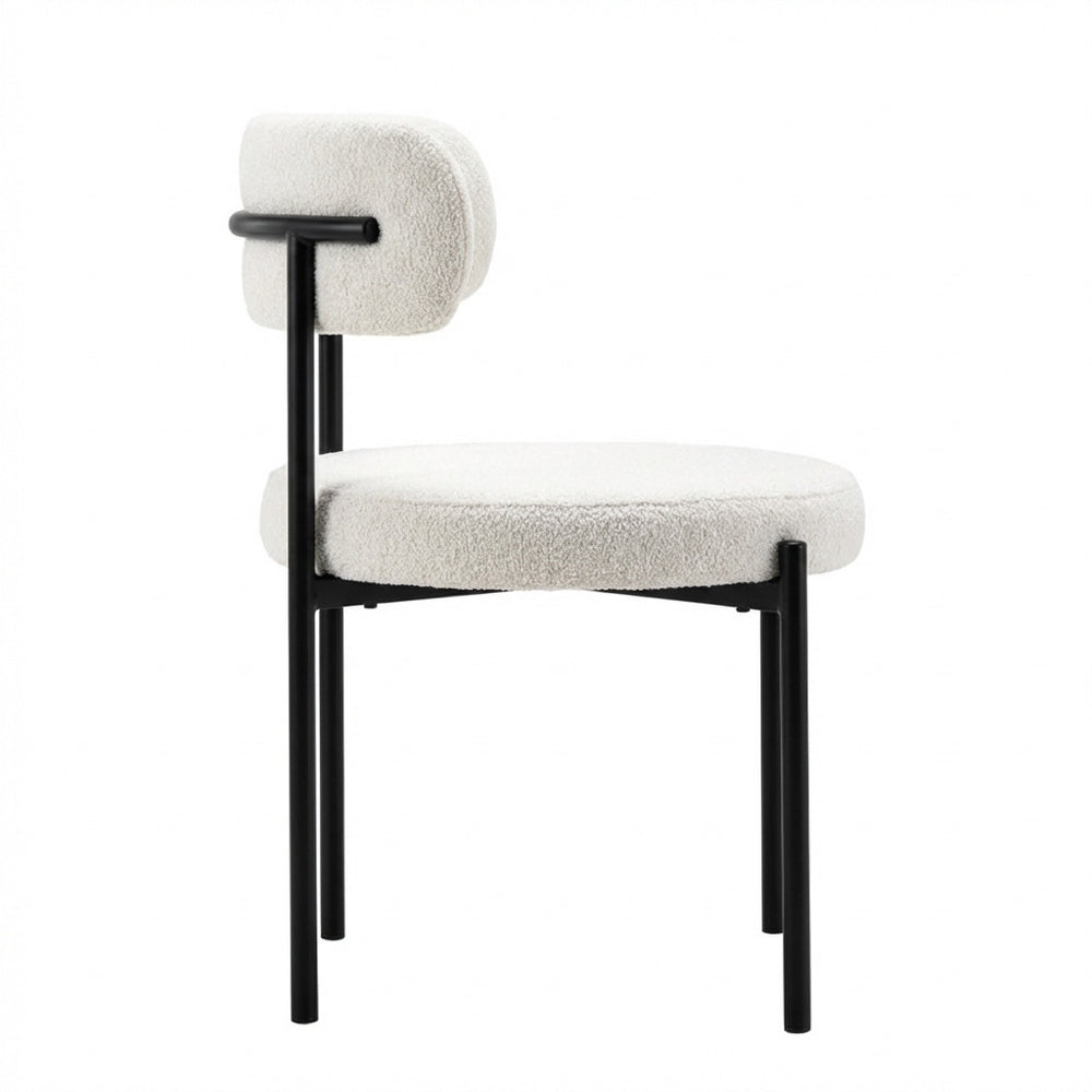 Export fabric dining chair scandinaviancasual cafe chair comfortable long sitting table and chair casualfor home restaurant back chair