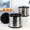 Stainless steel insulated lunch box - portable, large capacity, three-piece set for office workers - wholesale