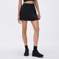 Yoga tennis skirt suit for women with chest pad fitness sports vest fashion tape lined sports skirt two-piece set