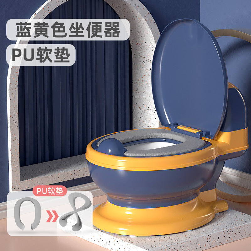 Kidsartificial toilet, baby toilet, boy girl large for home toilet, urinal