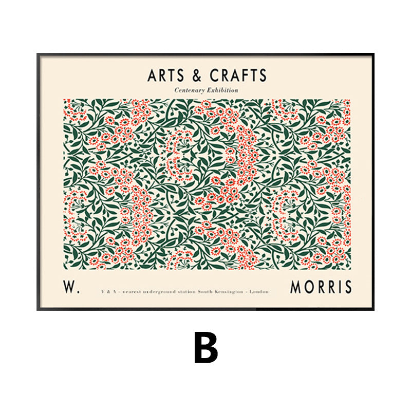 Nordic wind meter box decorative painting niche art distribution box blocking mural weak electric box power switch hanging painting