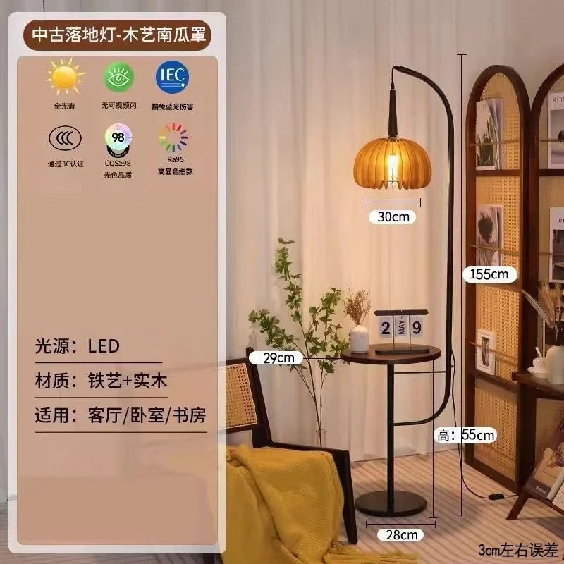 French medieval style sofa side table coffee table movable living room side cabinet new arrival creative art round table floor lamp