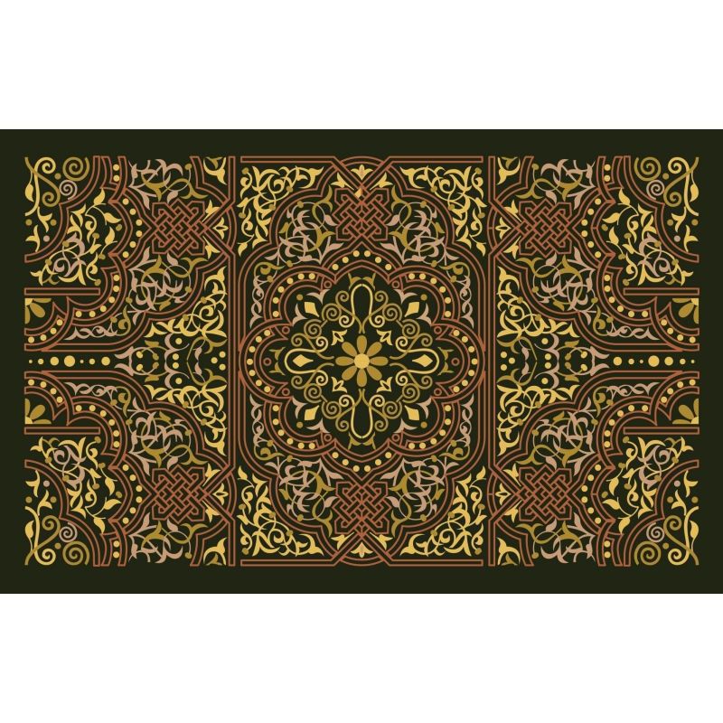turkish ethnic style living room carpet persian retro sofa coffee table blanket bedroom bedside blanket for home floor mat
