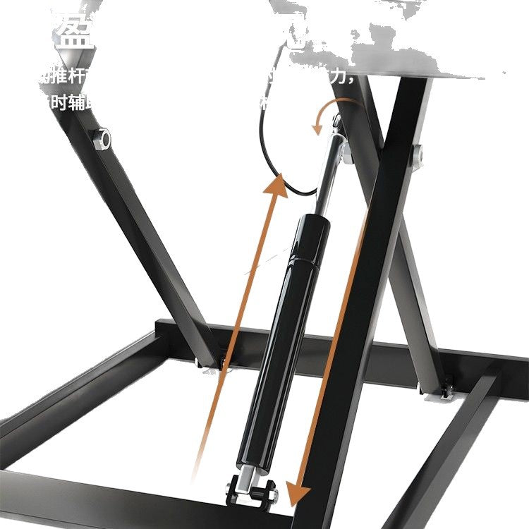 Standing desk adjustable height laptop monitor stand foldable computer table