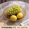 For home plate small creative living room fruit plate accessible luxury good-looking coffee table snack plate melon seeds peanut candy plate