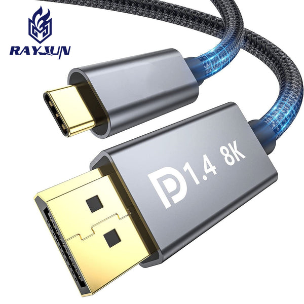 Typec to dp cable 2.1 high definition converter laptop 8K240Hz connector port monitor same screen 16K