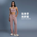 Fall and wintercasualstraight-leg pants air layer running sports pants women's looseslimming lookeasiest for matchloose pantsdaw167