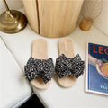 2026 new bowknot ins style slides: super cute, non-slip, beach-ready, girly, versatile outdoor slippers for women