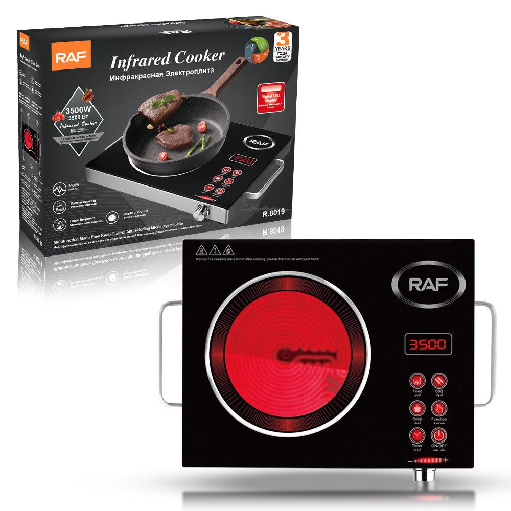 Us/eu standard ceramic cooktop, high-power cross-border hot pot & stir-fry induction cooktop, countertop electric stove