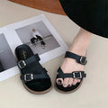 2026 flip-flops new arrivalk-styleretroeasiest for matchflats one-line slippers outwearcasual beach flip-flops women