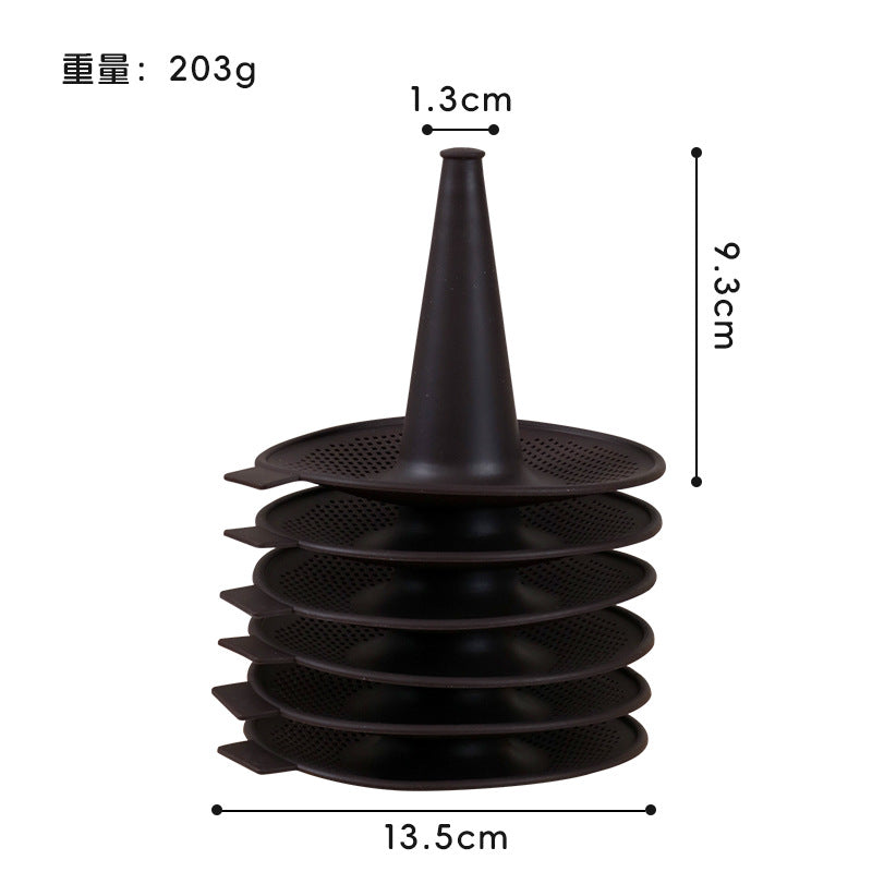 Silicone donut mold donut making mold air fryer donut baking mold cross-border hot selling