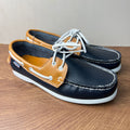Sailboat shoes men's genuine leather casualeasiest for match leather shoes plus size shoes classic thin bottom cowhide british style business shoes real shot