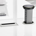 Accessible luxury paint desk casual creative classy president boss desk fashionwhite manager supervisor desk and chair combination
