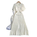 summer european and american style slim-fit knitted mini dress with fishtail hem - elegant and chic for women