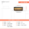 Solar powered pillar lights for courtyards, gateways, and outdoor walls - waterproof post lights for villa entrances