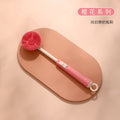 Silicone bottle brush 360 degree rotate baby pacifier brush straw brush bottle brush cleaning suit cleaning brush