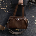 Retro maillard large-capacity bag for women new arrivalcasualfashion shoulder crossbody bag classy sense work clothing tote bag