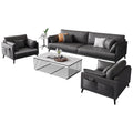 Saint li minimalist office sofa and coffee table set - reception area, meeting room, and small apartment office furniture