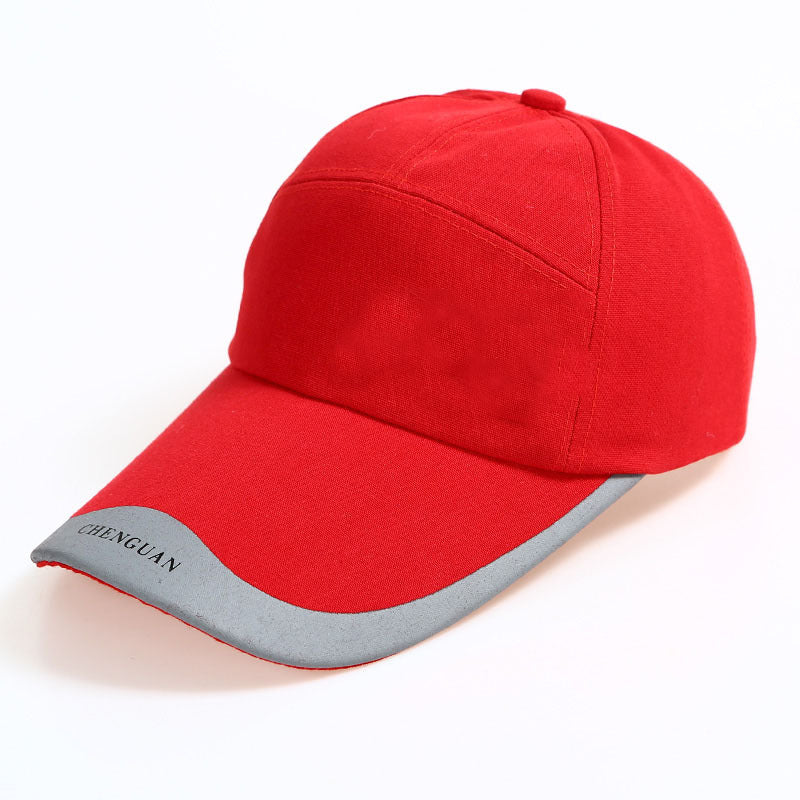 Anti-collision cap work ad monetization integrity baseball cap sports and leisure workshop work special sun cap anti-smashing