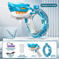 New cross-border shark electric water gun - kids' water toy for summer fun - fully automatic, continuous fire, long-range water gun