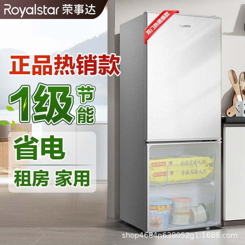 Royalstar 98l compact refrigerator: energy-efficient, space-saving, ideal for home, kitchen, rental properties, and both refrigeration and freezing