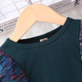 Spring/autumn long-sleeved floral mesh dress for toddlers and young children - hot cross-border seller