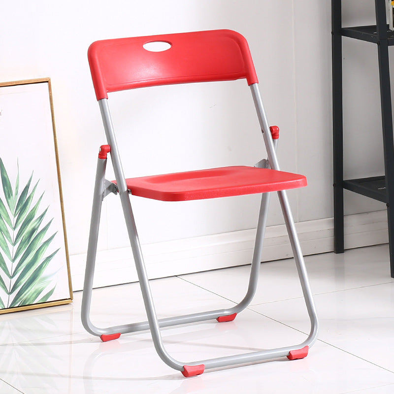 Plastic chair folding chair portable chair office chair conference chair computer chair training chair backrest chair folding stool
