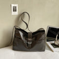 2025 retro winter new arrival casual korean style underarm bag large capacity commuter tote bag versatile high-quality shoulder bag