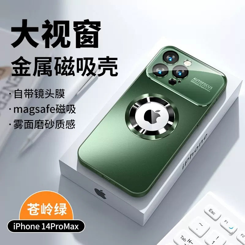Instantly transform your phone: 17-window nano magnetic iphone 16 pro max case - compatible with apple 13 protective cover