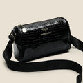new arrival crocodile pattern women's bag easiest for matchfashion wide shoulder strap crossbody bag classy texture accessible luxurypure color shoulder bag
