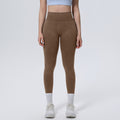 seamless sand-washed yoga pants, high-waisted, tummy-control, butt-lifting, tight-fitting athletic leggings, sweat-wicking and breathable running and fitness pants