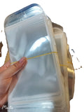Opp bag, clear plastic bag, transparent bag, self-adhesive bag, self-sealing packaging bag, fishbone bag, storage bag