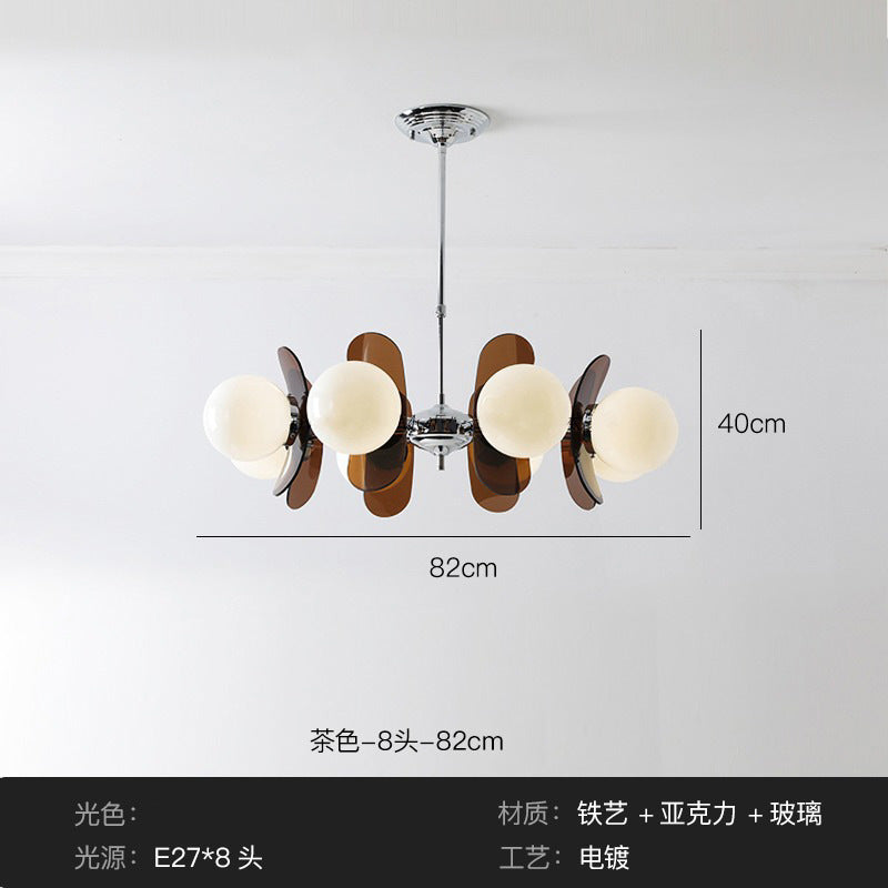 Full Spectrum Magic Bean Living Room Chandelier Memphis Medieval Vintage Creative Premium Bedroom Study Bauhaus Lighting