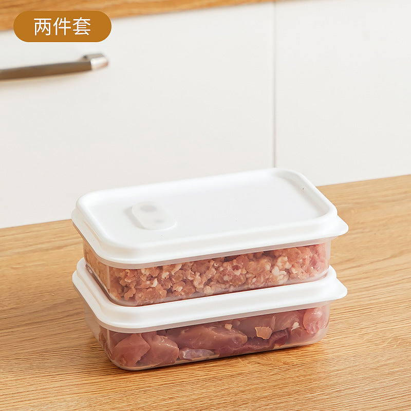Kitchen Food Refrigerator Storage Box Transparent Sealed Fruit Food Fresh-keeping Box Food Grade Plastic Japanese Bento Box