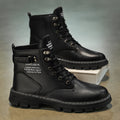 Men's spring 2026 new collection: trendy and versatile men's martin boots, work boots, non-slip, wear-resistant, thick-soled athletic sneakers