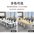 Saint li business conference table and chairs - long table for meetings, simple modern reception, negotiation, and training