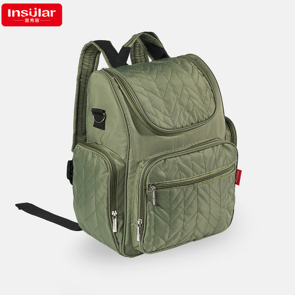 Yinxiuli waterproof multi-functional nylon shoulder mommy bag large capacity mother and baby going out backpack mother bag diaper bag