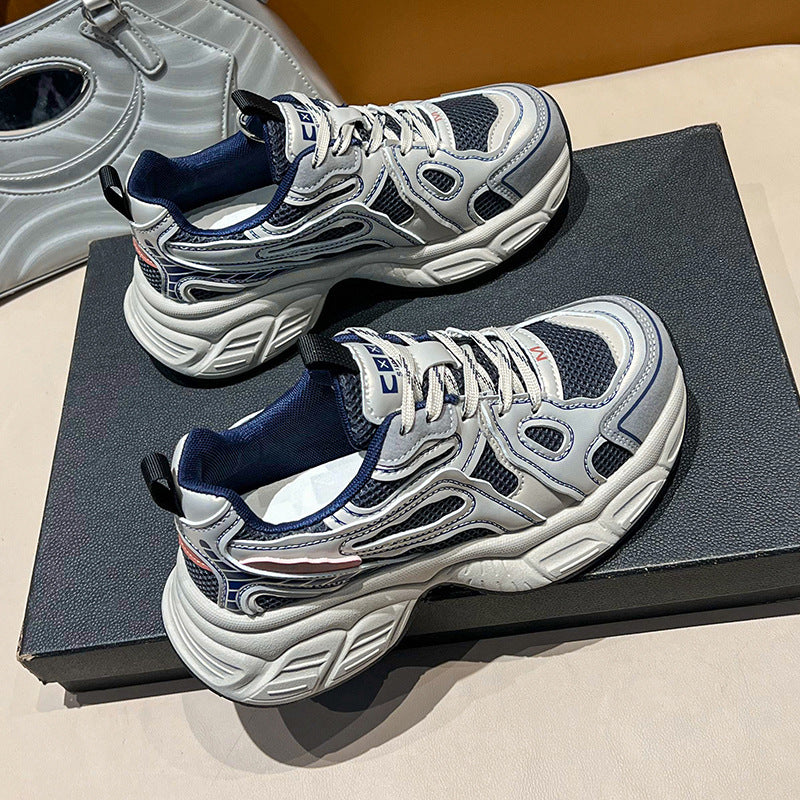 Thick solepetiteseasiest for match dad shoes 2026new arrivalspring & fall stylebest selling soft bottom non-tiring feet sports women's shoes