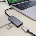 Bulk customization of 3-in-1 docking station with type-c hub, compatible with apple macbook and ipad, portable interface