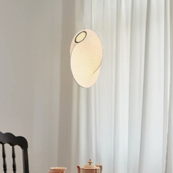 [Wow] Ball silk chandelier New Chinese minimalist creative bedroom restaurant bar Japanese silk tea room Zen